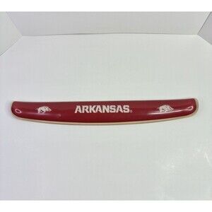 Arkansas Razorbacks Gel Keyboard Wrist Rest Pad Mat NCAA Football Pre Owned